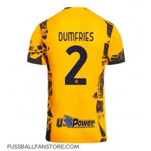 Inter Milan Denzel Dumfries #2 Replik 3rd trikot 2024-25 Kurzarm